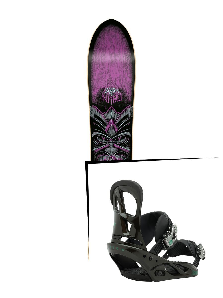 Nitro Set: Slash Womens 2016 + Burton Scribe - Bild 1