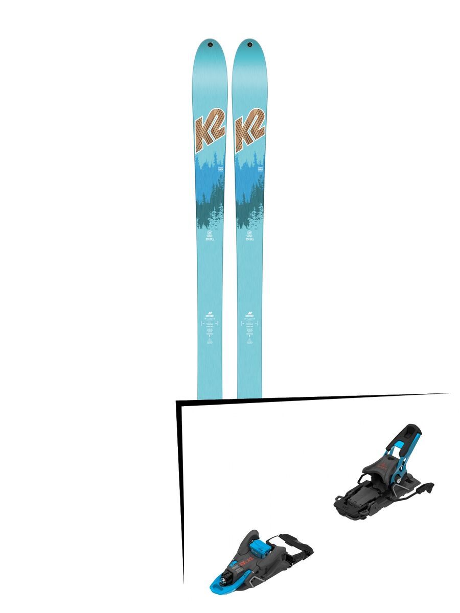 Set: K2 SKI TalkBack 82 ECOre 2018 + Salomon S/Lab Shift MNC blue/black - Bild 1
