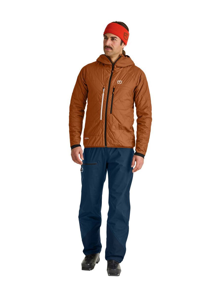 Ortovox Swisswool Piz Boè Jacket M, bristle brown - Bild 5
