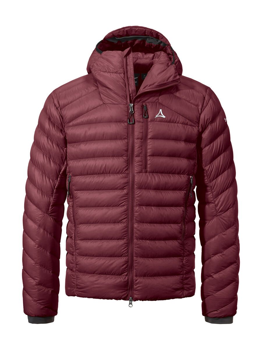 Schöffel Down Jacket Silvretta M, dark burgundy - Bild 1