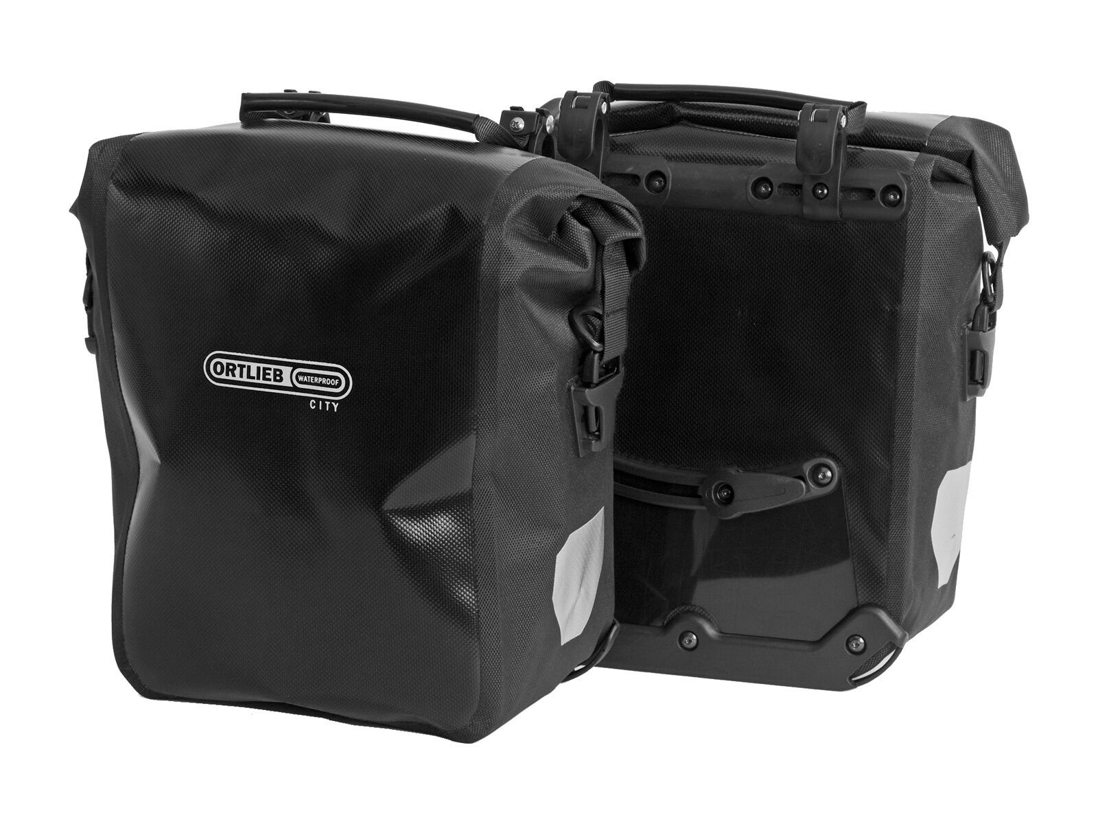 *** 2. Wahl *** ORTLIEB Sport-Roller City (Paar), schwarz - Fahrradtasche | - Bild 1