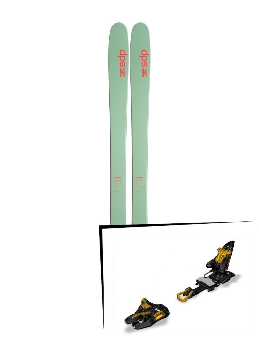 DPS Skis Set: Cassiar 95 Hybrid T2 2016 + Marker Kingpin 13 - Bild 1