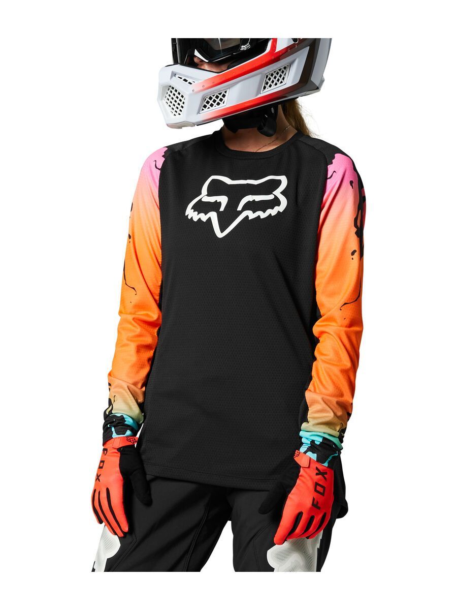 Fox Womens Defend Pyre Jersey, black - Bild 3