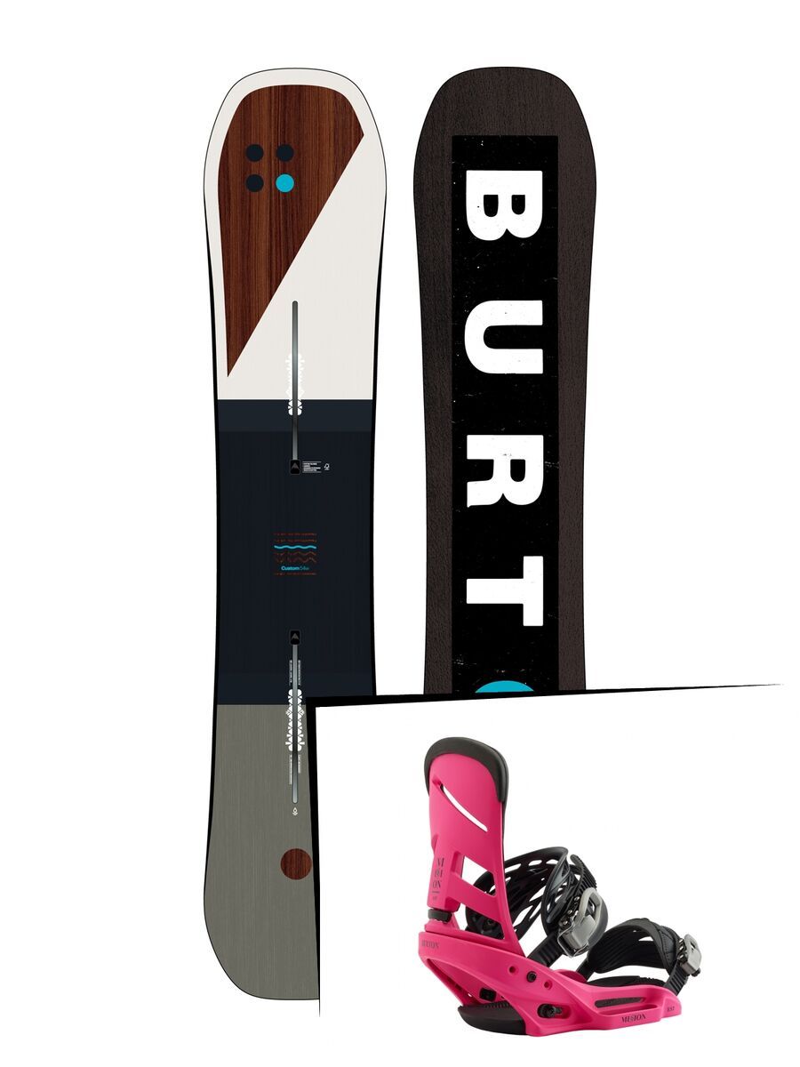 Set: Burton Custom 2019 +  Mission EST (2218414S) - Bild 1