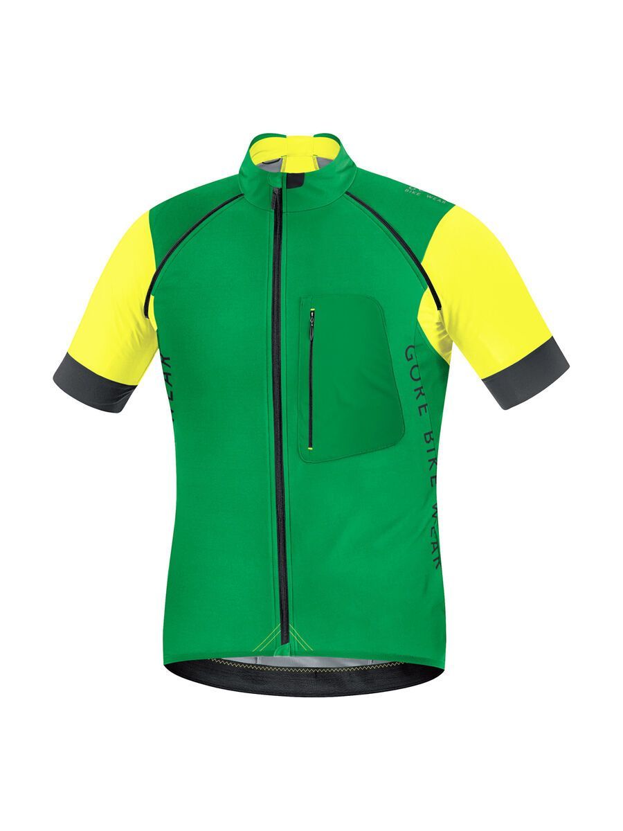 Gore Bike Wear Alp-X Pro Windstopper SO Zip-Off Trikot, fresh green cadmium yellow - Bild 3