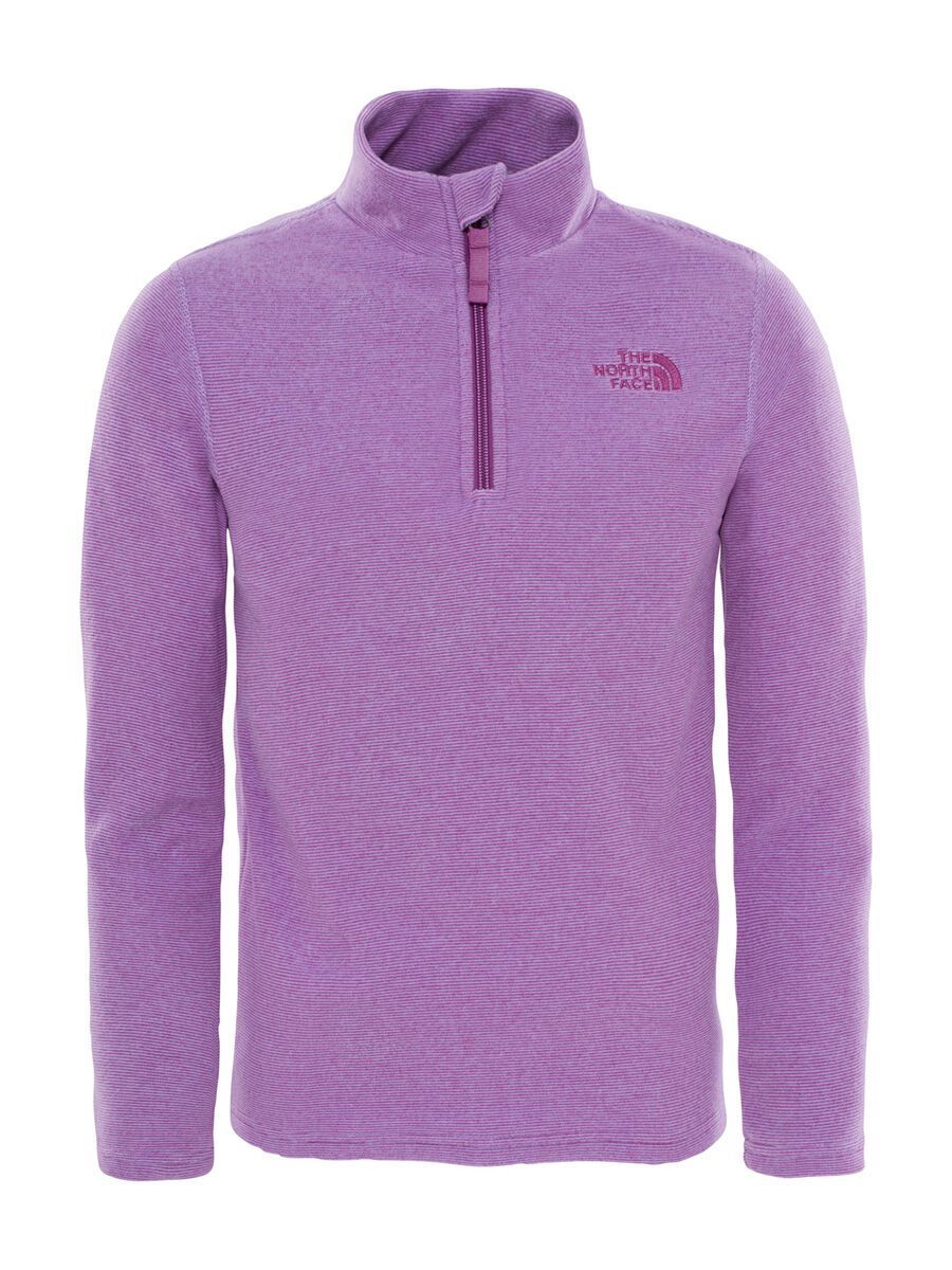 The North Face Youth Glacier 1/4 Zip, bellflower purple - Bild 1