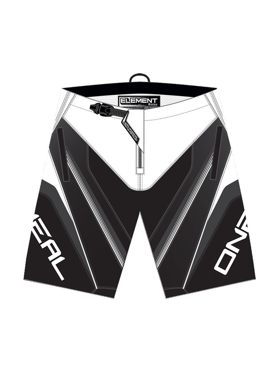 ONeal Element FR Shorts, black/white - Bild 1