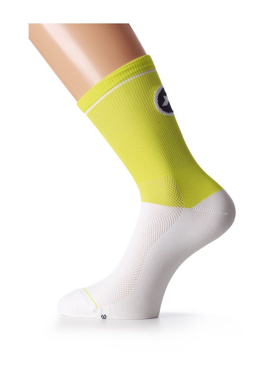 Assos yankeeSocks_G1, volt yellow - Bild 1