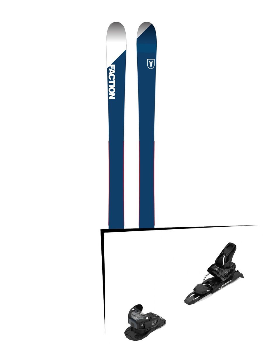 Set: Faction Candide 1.0 2018 + Salomon Warden MNC 11 black - Bild 1