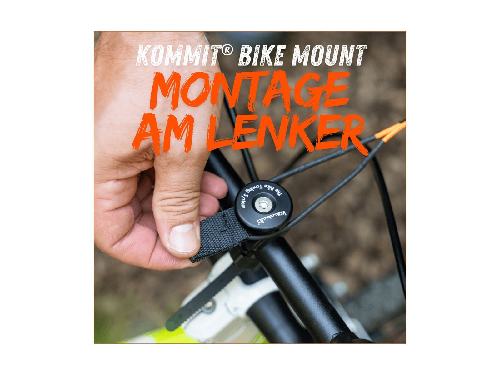 kommit Bike Mount, schwarz - Bild 6