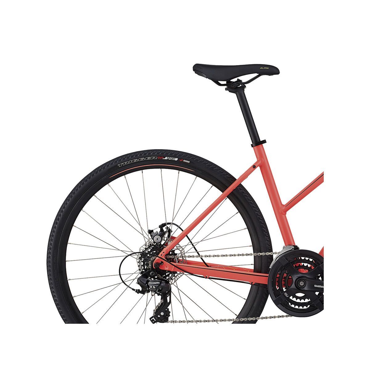 Specialized Ariel Mechanical Disc Step-Through, acid red/limon/tarmac black reflective - Bild 7