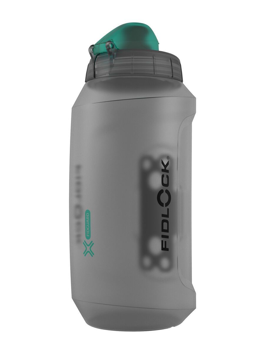 Fidlock Twist Replacement Bottle 750 Antibacterial, transparent black/light green - Bild 2