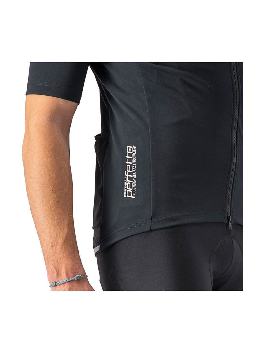 Castelli Perfetto RoS 2 Wind Jersey, light black - Bild 4