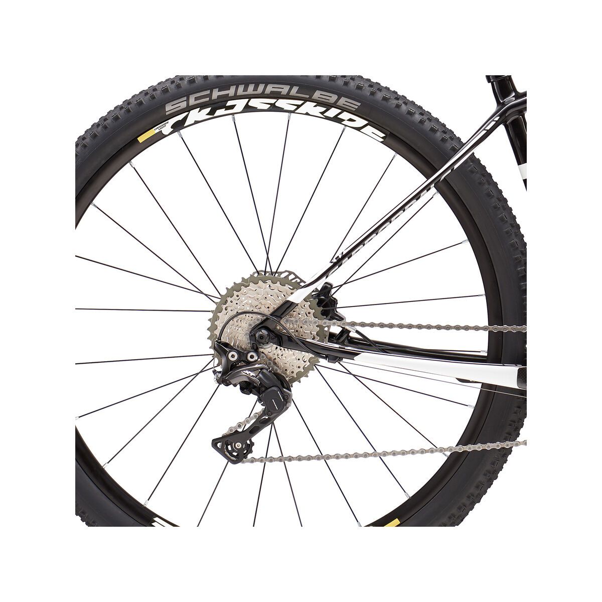 Cannondale F-SI Carbon 3 29, jet black w/ magnesium white and fine silver, gloss - Bild 4