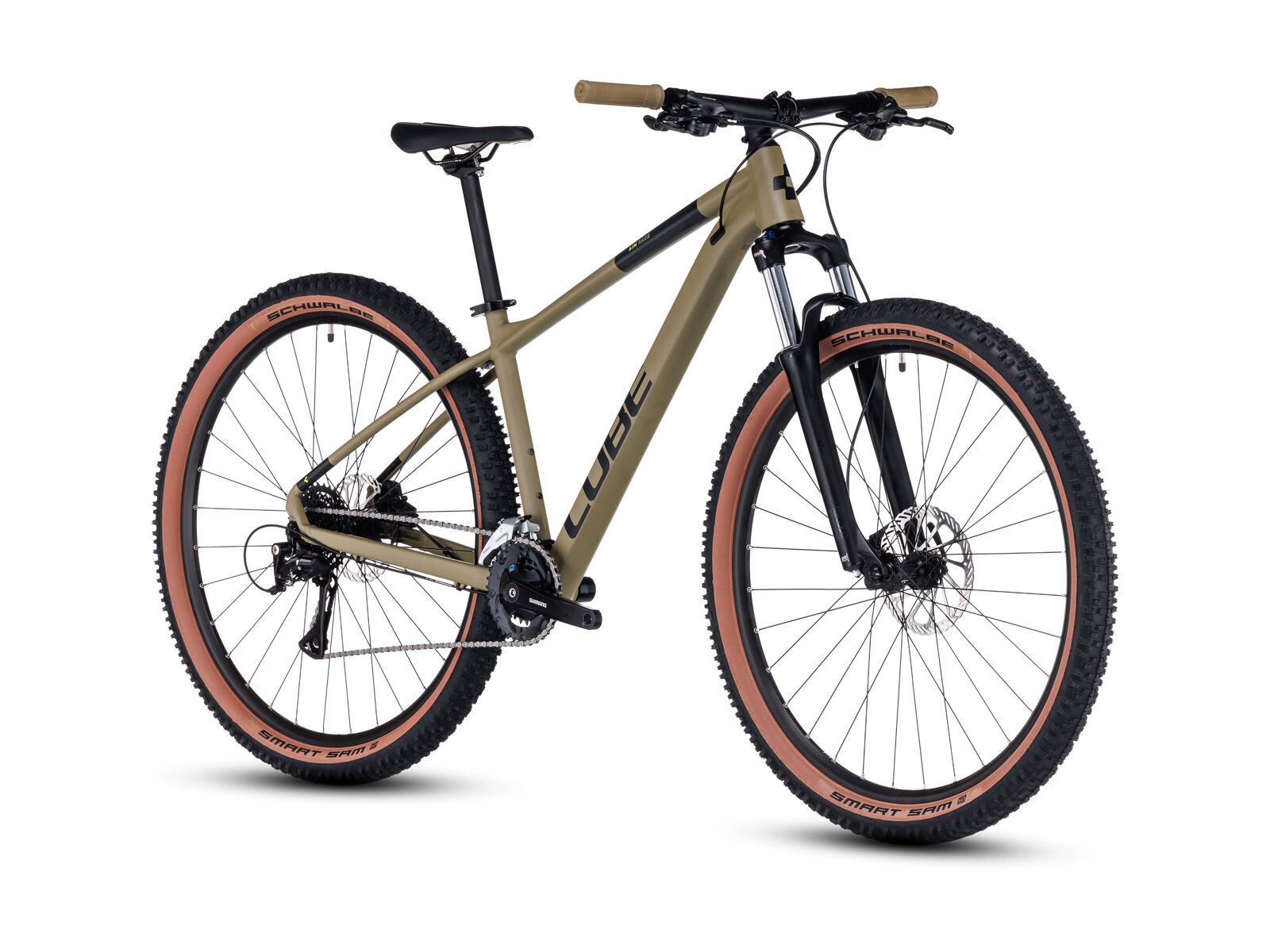 Cube Aim Race 27.5, olive´n´black - Bild 2