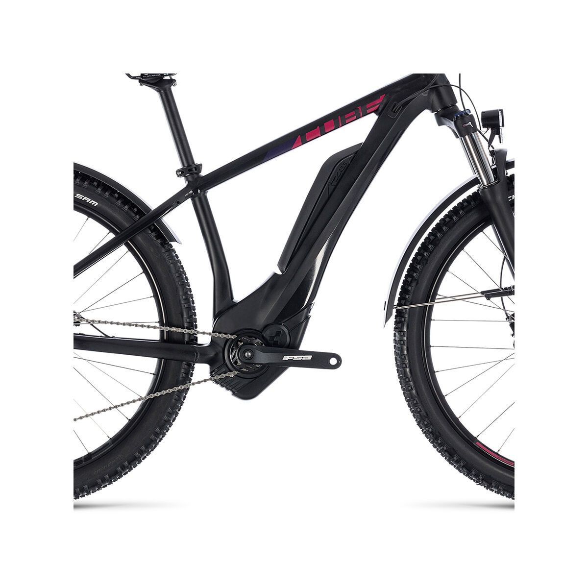 Cube Access Hybrid Pro Allroad 500 27.5, black´n´berry - Bild 4
