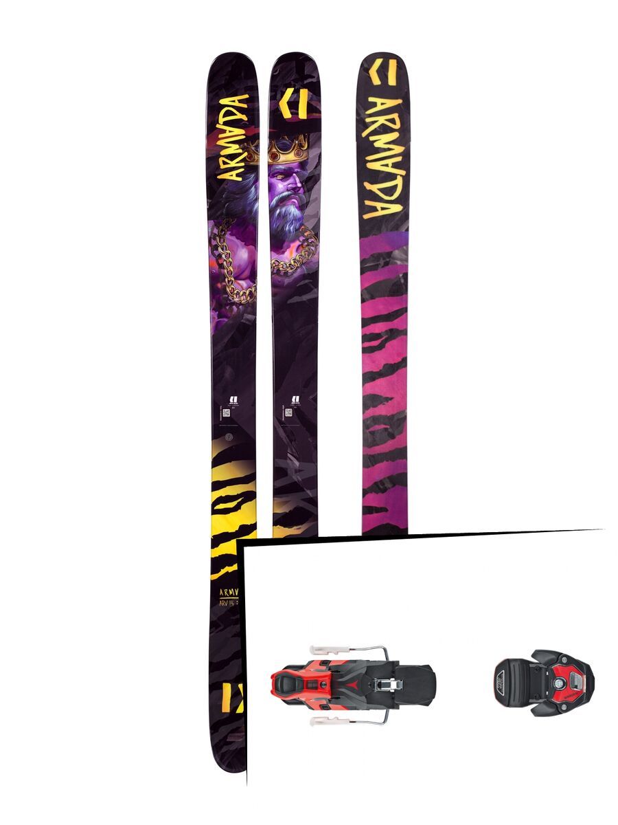 Set: Armada Arv 116 JJ 2019 + Atomic Warden MNC 13 black/red - Bild 1