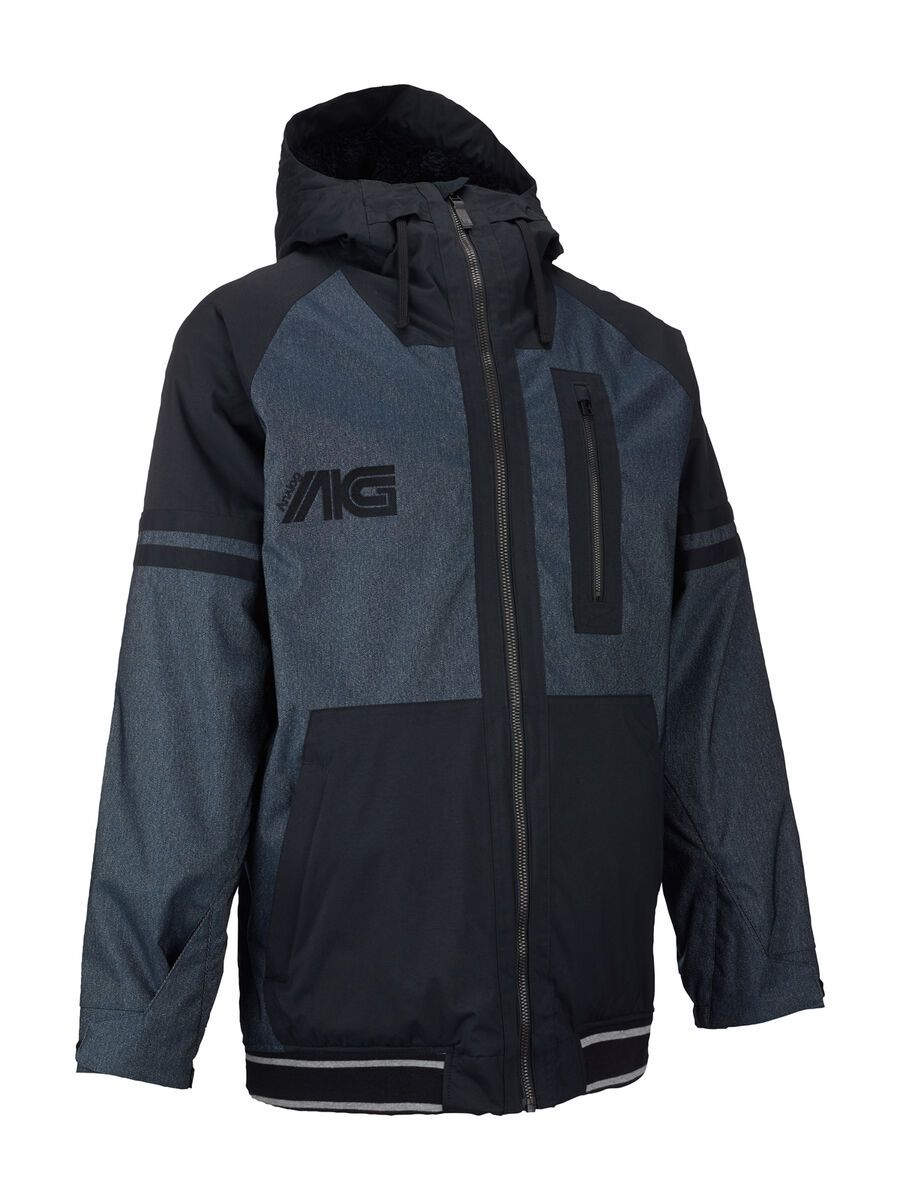Analog Greed Jacket, Indigo Denim/True Black - Bild 1