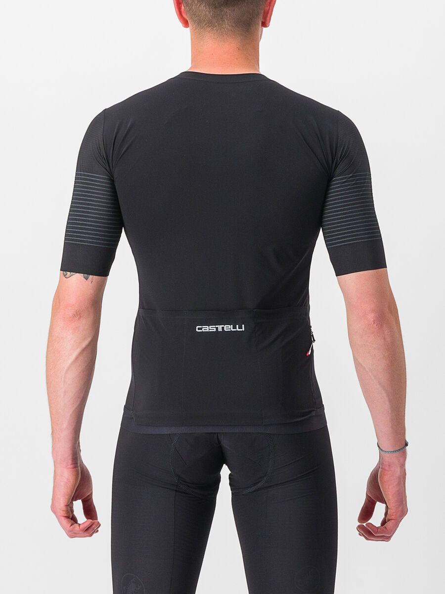 Castelli Premio Black Jersey, light black/black - Bild 3
