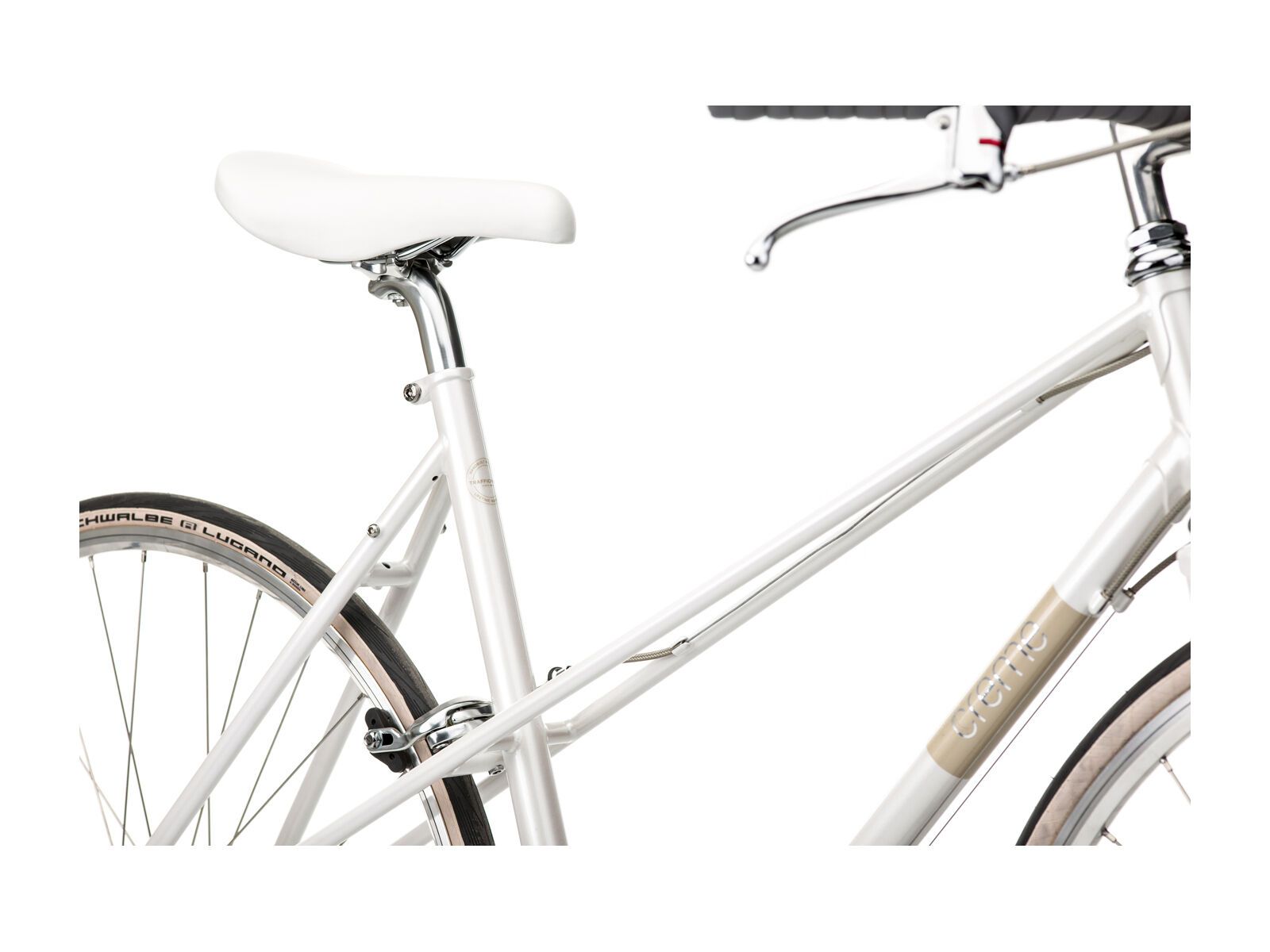 Creme Cycles Echo Mixte Solo, white - Bild 5