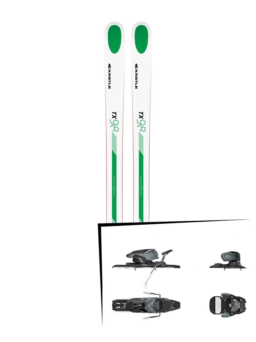 Set: Kästle TX98 2019 + Salomon Warden 11 dark grey/black - Bild 1