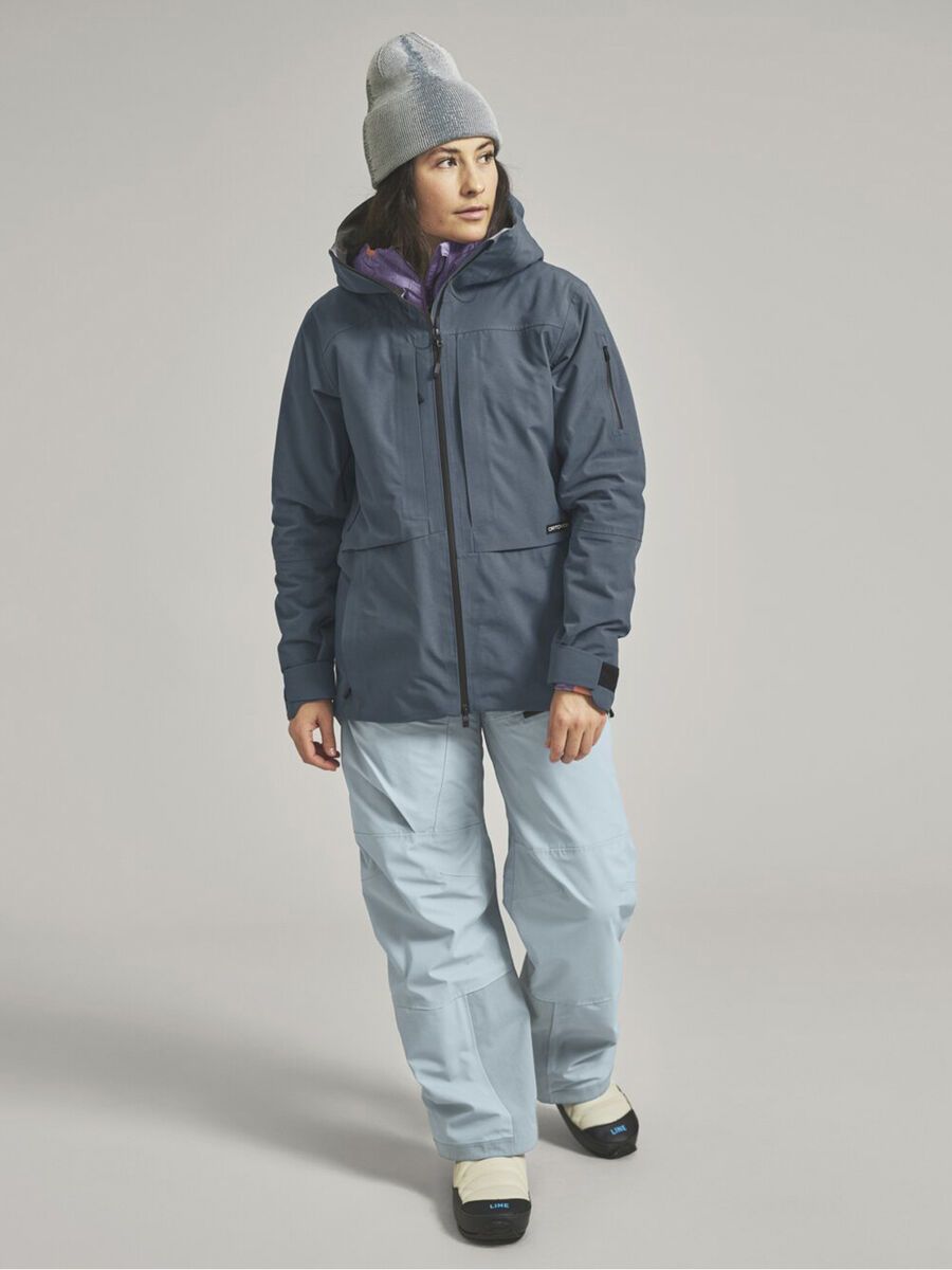 Ortovox Ravine Plus 3L Pants W, glacier grey - Bild 6