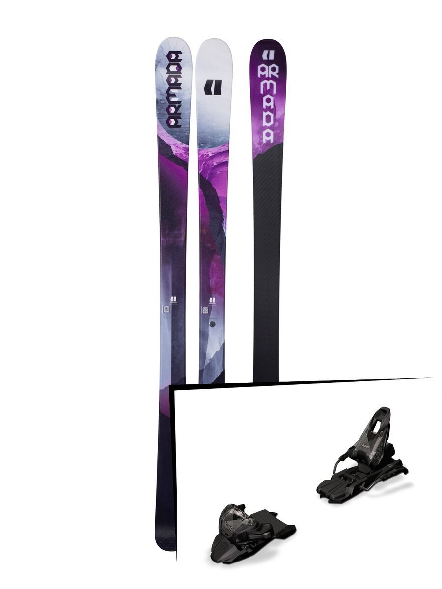 Set: Armada Victa 87 Ti 2018 + Marker Free Ten inkl. Screw-Kit black - Bild 1