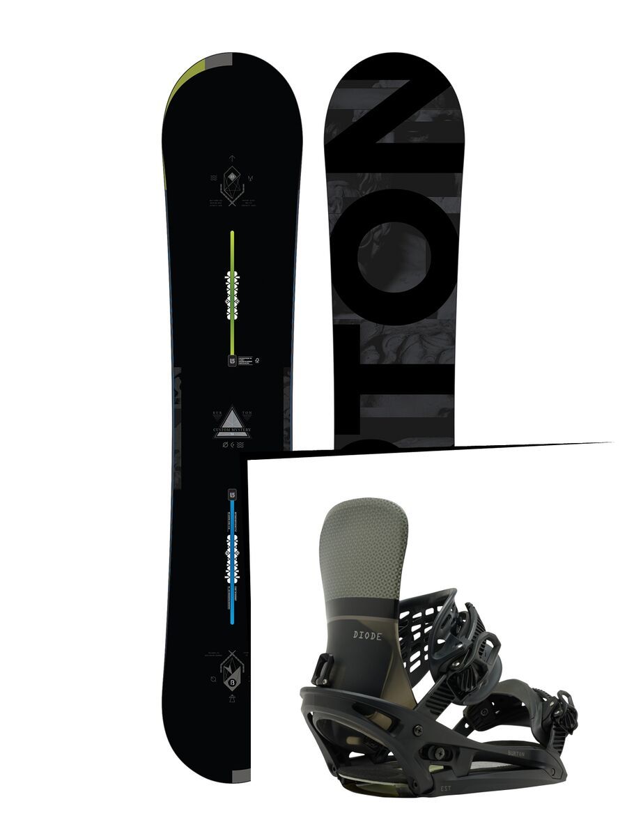Burton Set: Custom Mystery 2016 + Burton Diode EST - Bild 1
