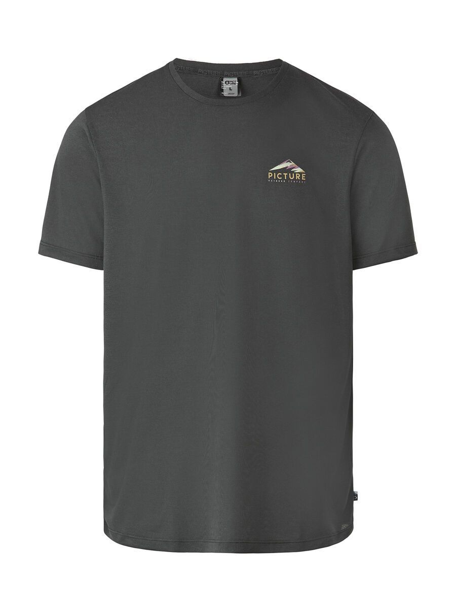 Picture Timont SS Urban Tech Tee, full black - Bild 1