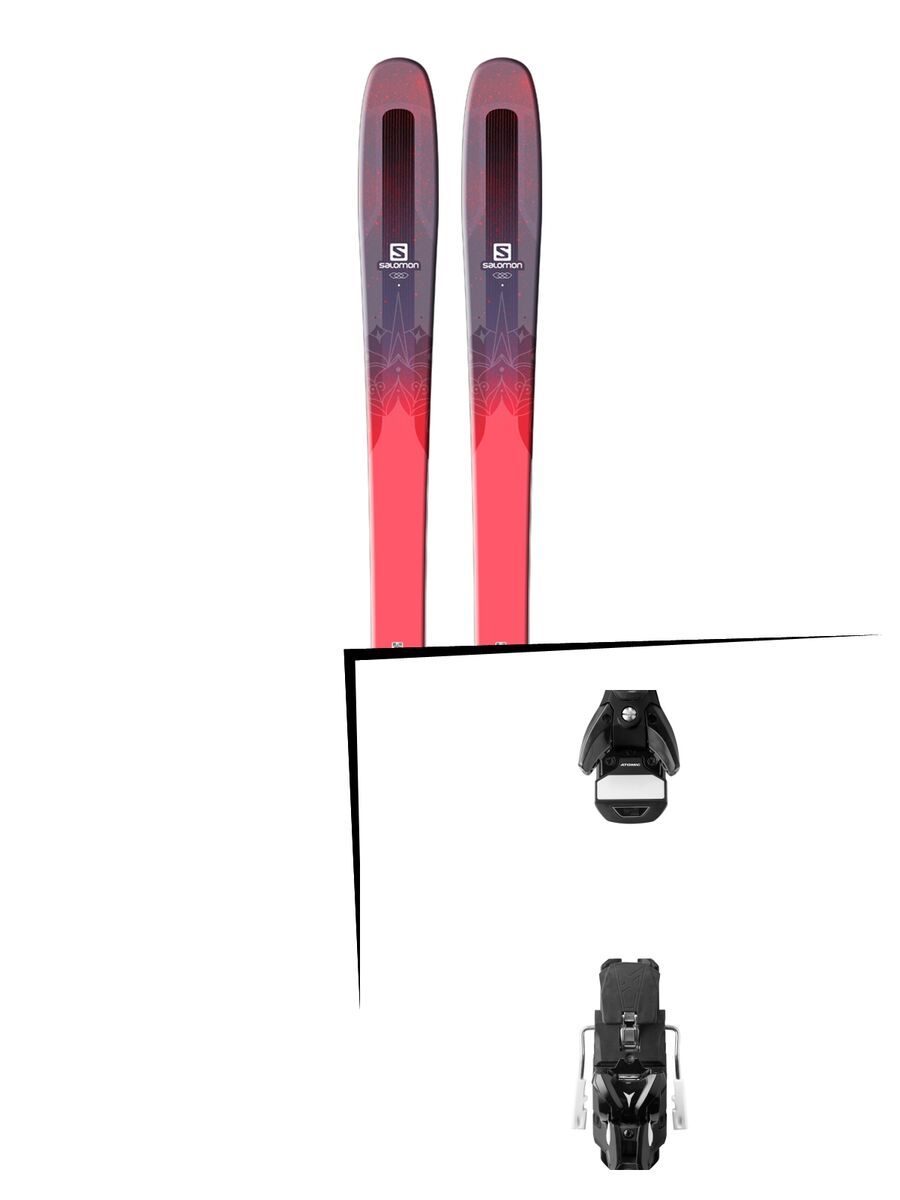 Set: Salomon QST Myriad 85 2018 + Atomic STH 13 WTR black/gun metal - Bild 1