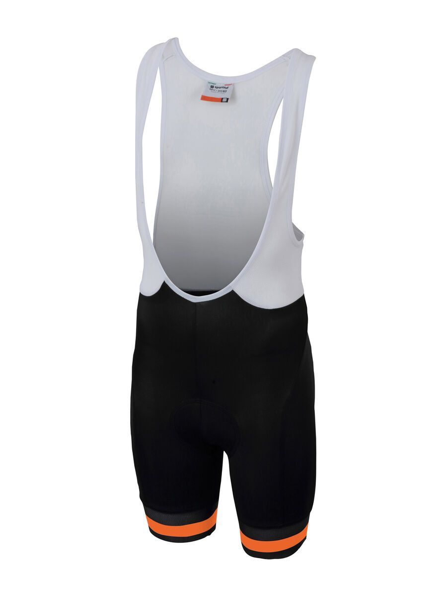 Sportful Tour 2.0 Kid Bibshort, black/orange sdr - Bild 1