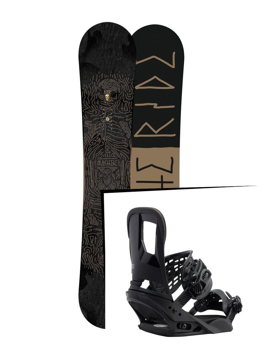 Set: Ride Machete 2016 + Burton Cartel (1712700S) - Bild 1