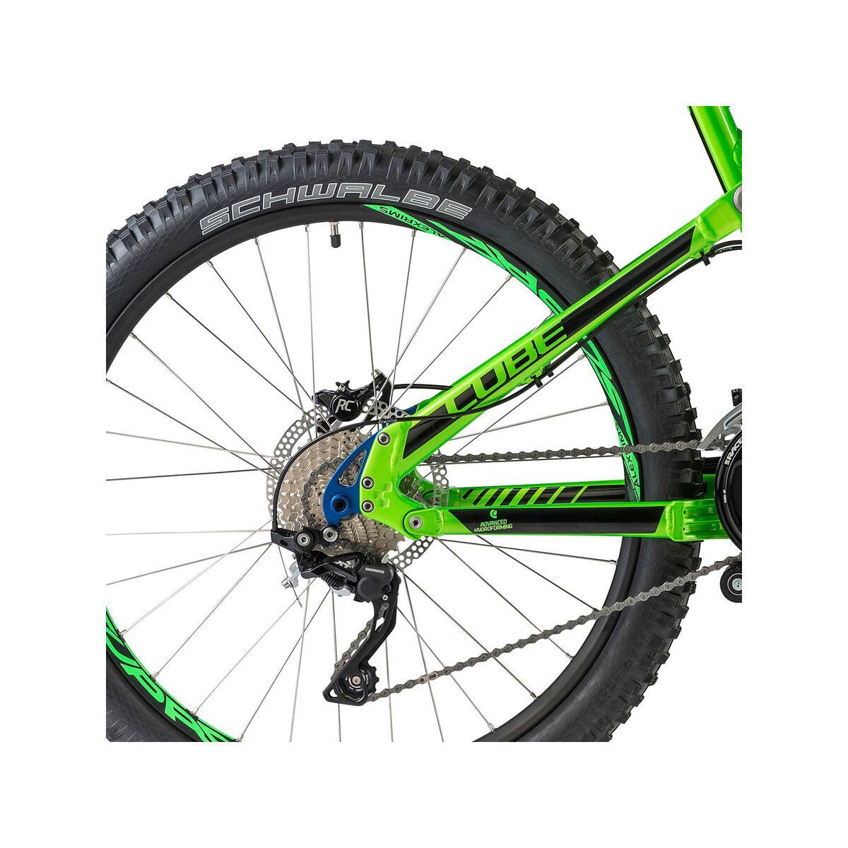 Cube Hanzz Pro, green/black - Bild 4