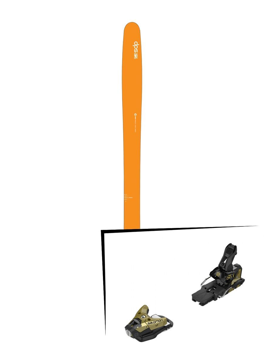 Set: DPS Skis Wailer 99 2016 + Salomon STH2 WTR 16 (2212361) - Bild 1