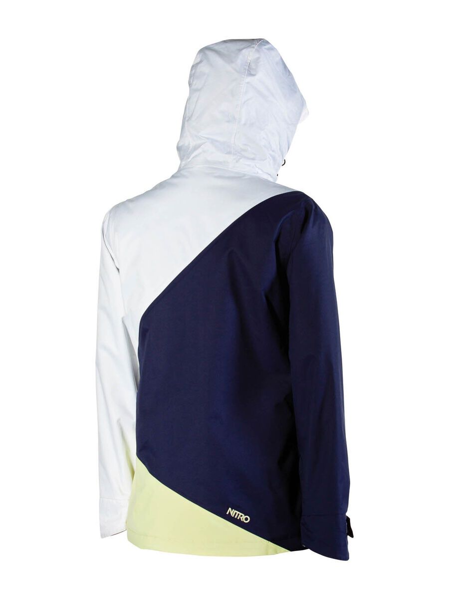 Nitro Siren Jacket, White Twill/Ink Twill/Lemonade Twill - Bild 2