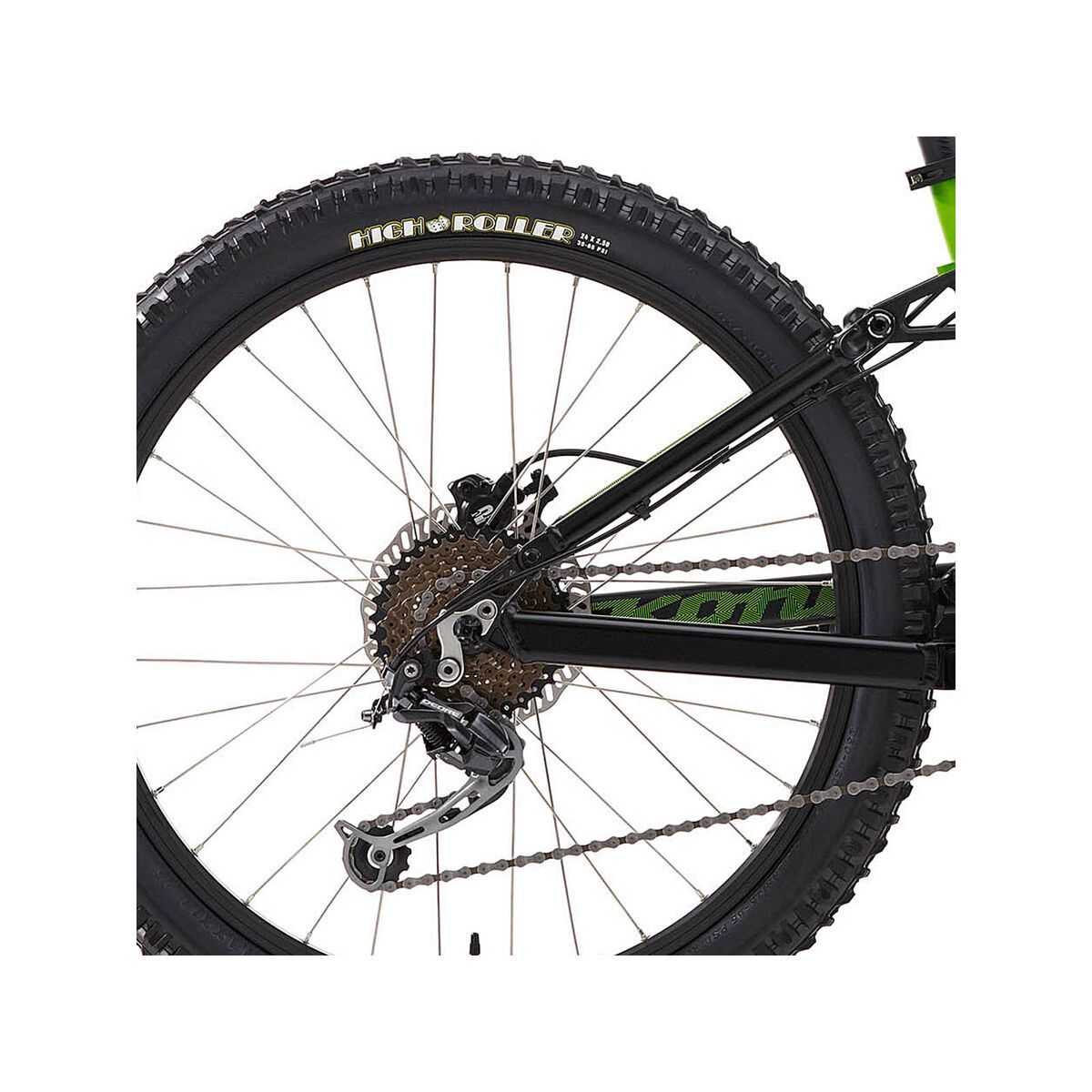 Kona Stinky 24, matt lime/black - Bild 4