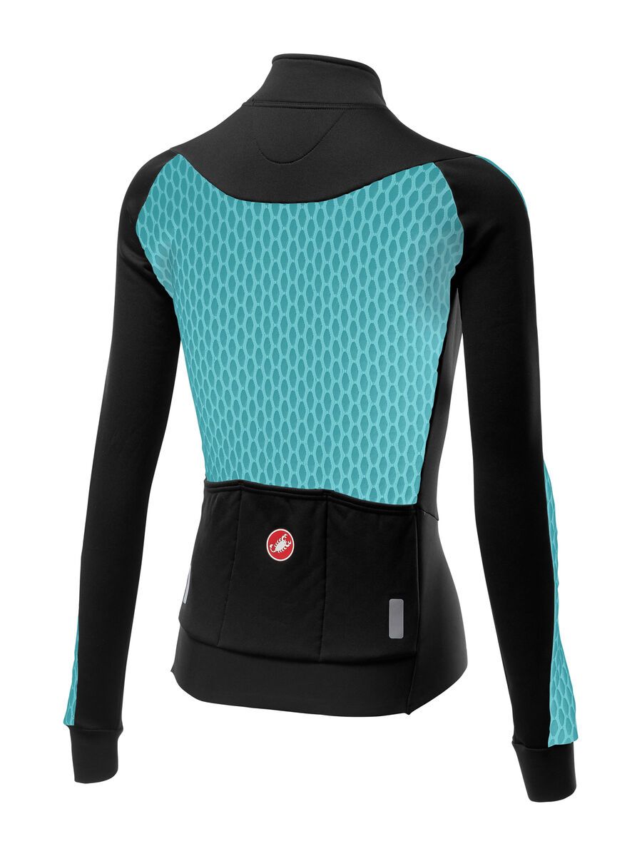 Castelli Sfida W Jersey FZ, celeste black - Bild 2