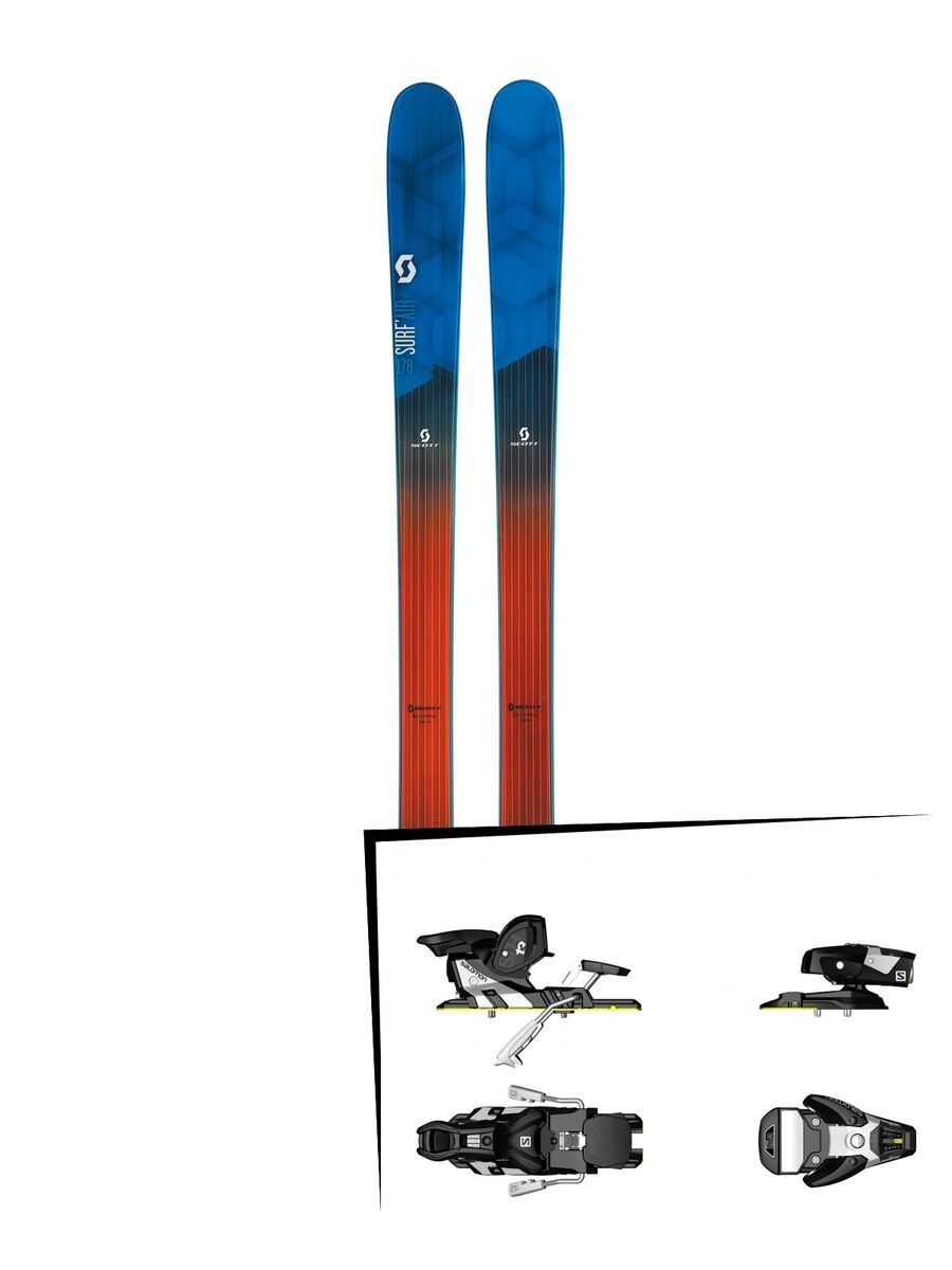 Scott Set: Surf'Air 2015 + Salomon STH2 WTR 13 - Bild 1