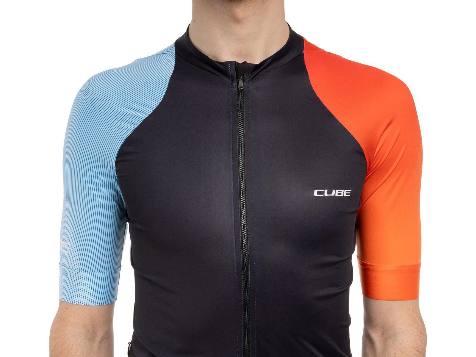 Cube Road/XC Trikot Teamline kurzarm, black - Bild 3