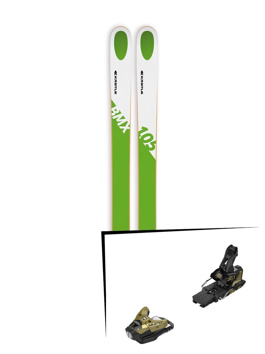 Set: Kästle BMX105 2018 + Salomon STH2 WTR 16 gold/black - Bild 1