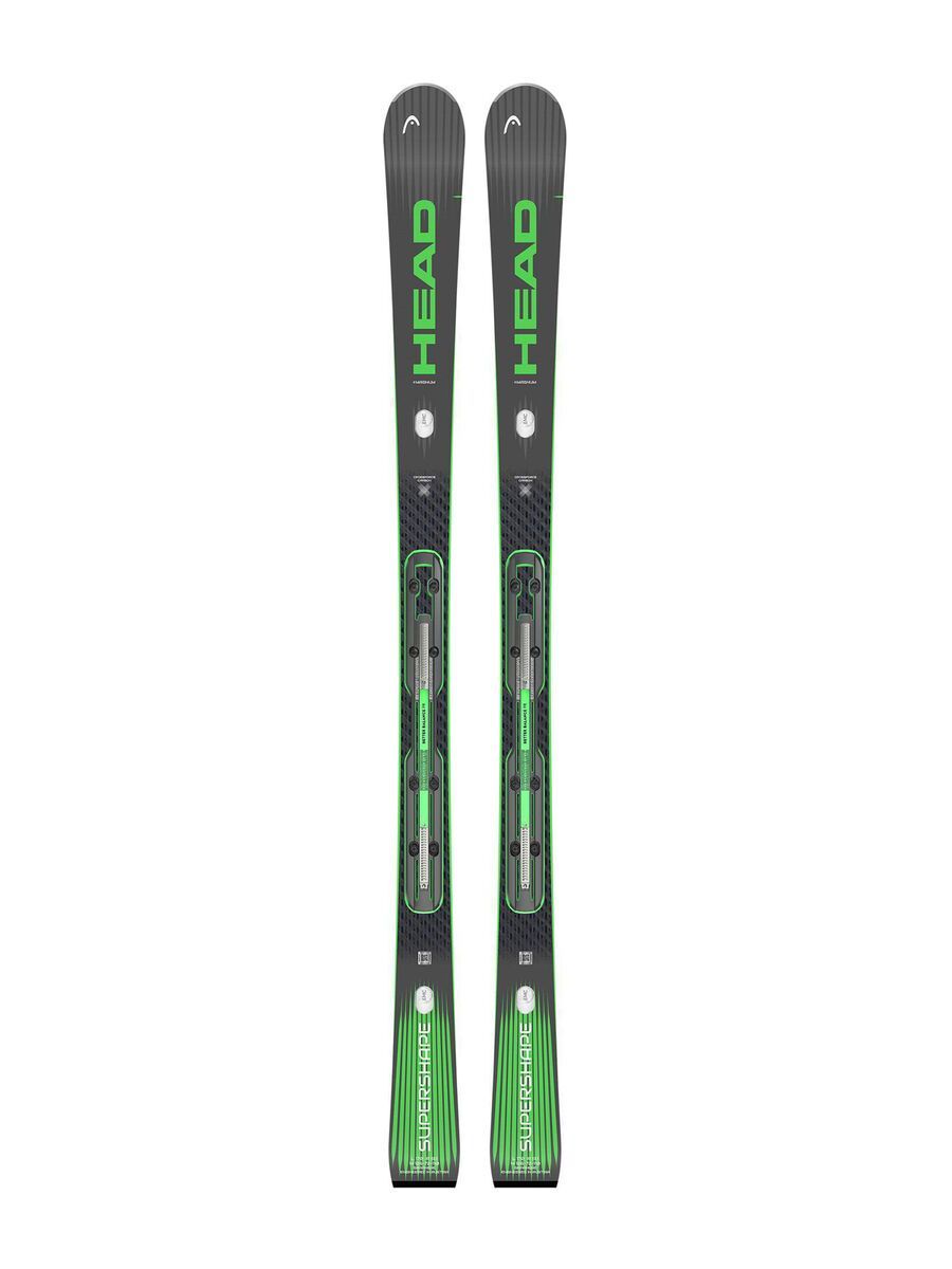 Head Supershape e-Magnum + Protector Evo PR 13 GW, matt black/green - Bild 2