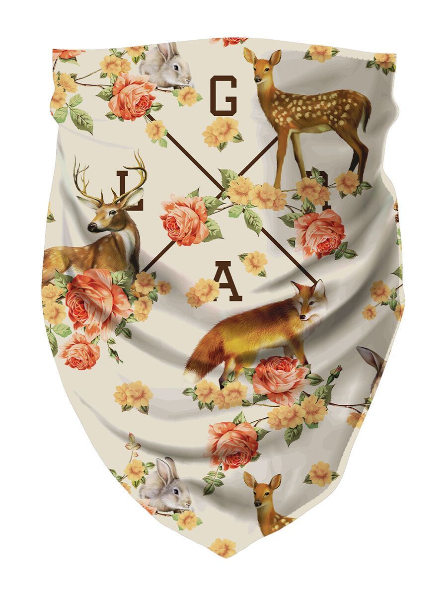Loose Riders Tube Scarve Forest Animals, multi color - Bild 1