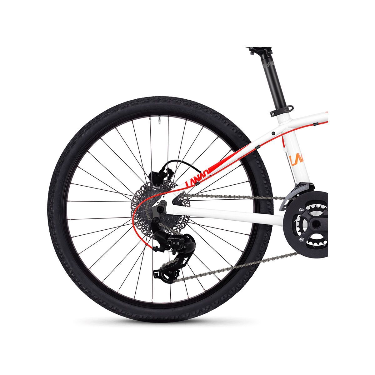 Ghost Lanao D4.4 AL, star white/neon red/juice orange - Bild 4