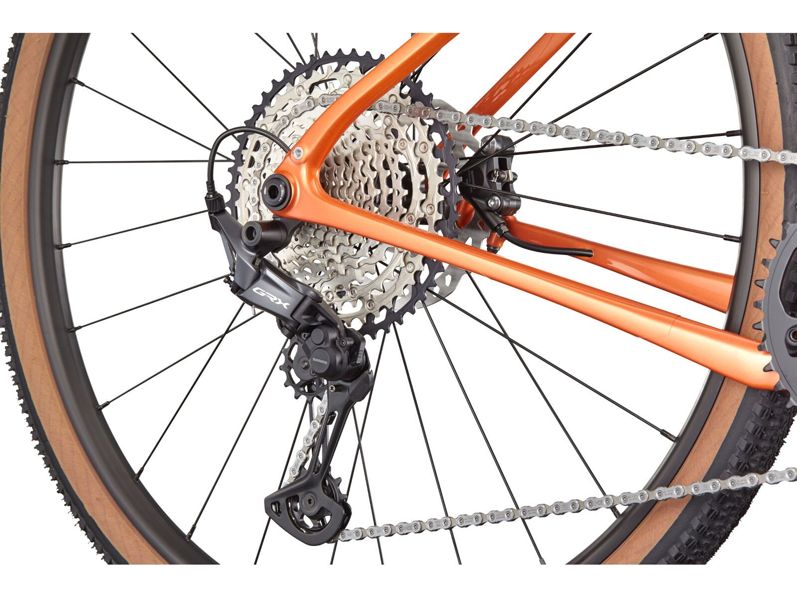 Cannondale Topstone Carbon 3 GRX 1x, orange slice - Bild 5