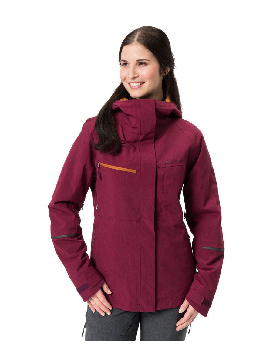 Vaude Women's Yaras Warm Rain Jacket, cassis - Bild 7
