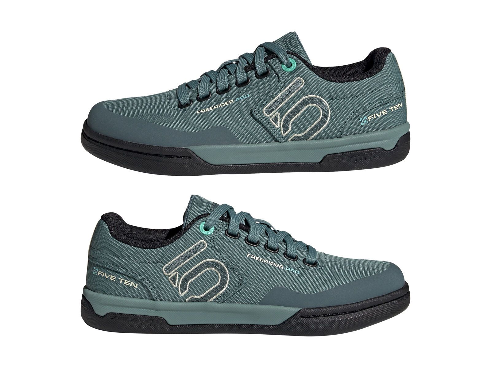 Five Ten Freerider Pro Canvas Women, hazy emerald/core black - Bild 5