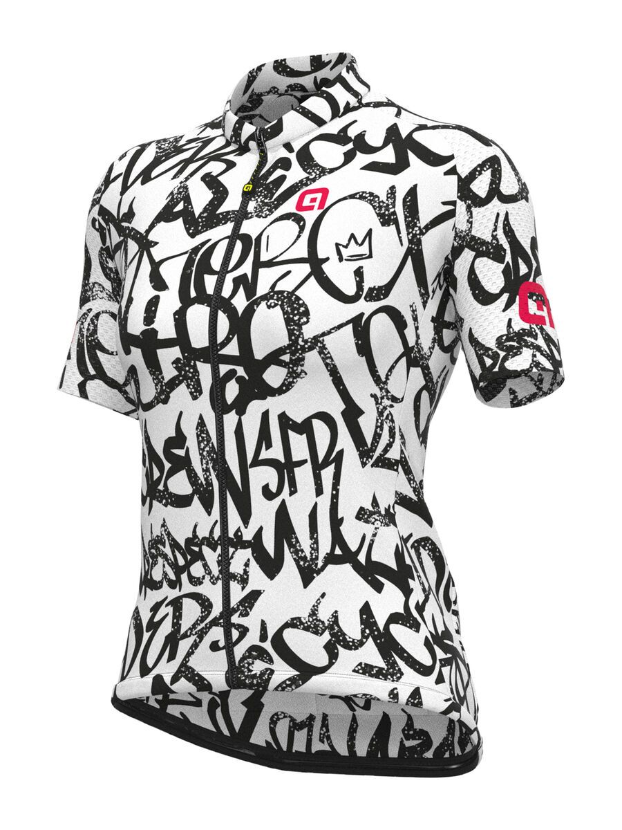 Ale Solid Ride Short Sleeve Lady Jersey, white - Bild 1