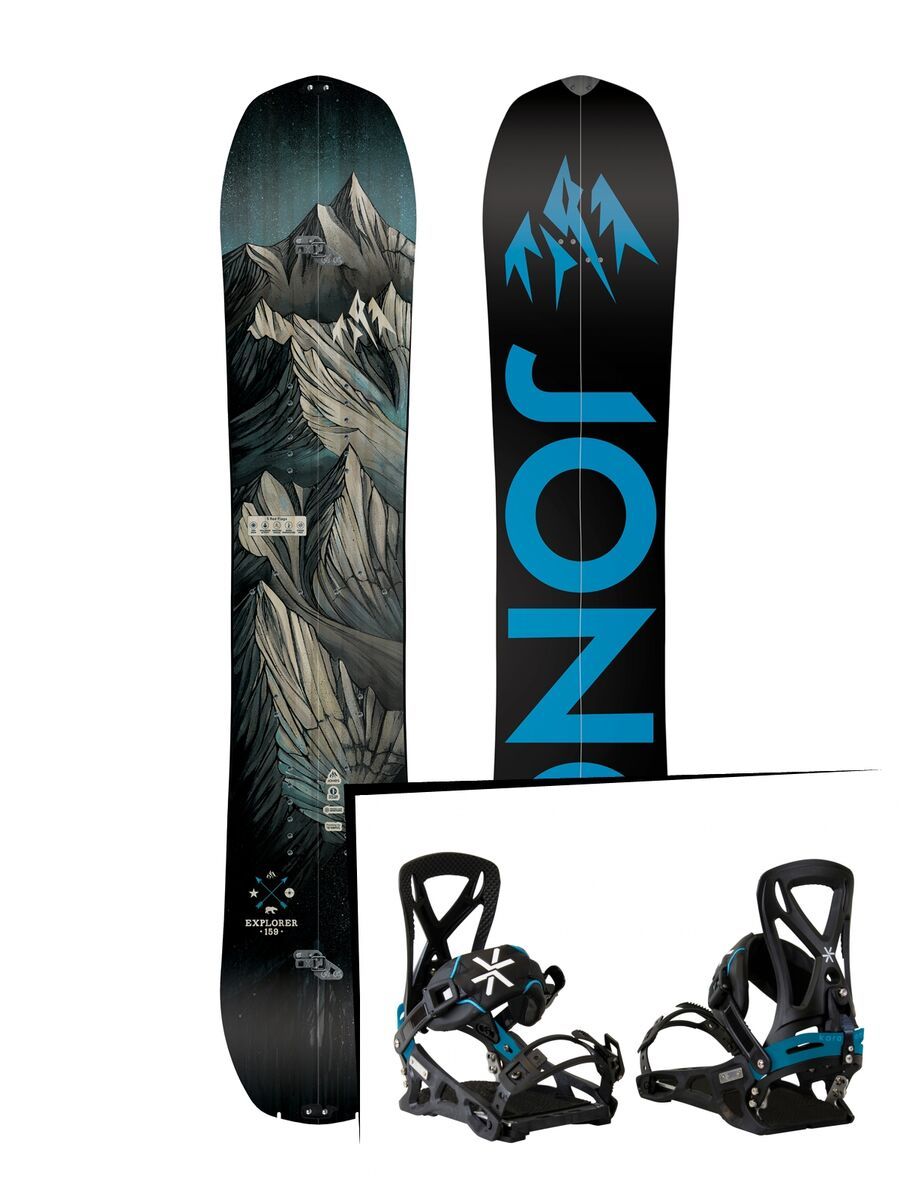 Set: Jones Explorer Split 2019 + Karakoram Prime Connect S (2255806S) - Bild 1