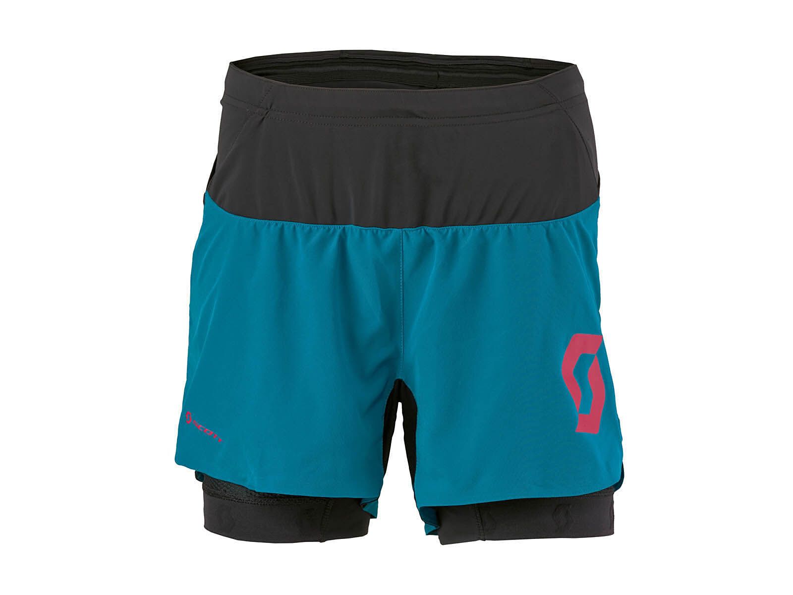 Scott Womens TR 10 Hybrid Short, medium blue/cerise pink - Bild 1