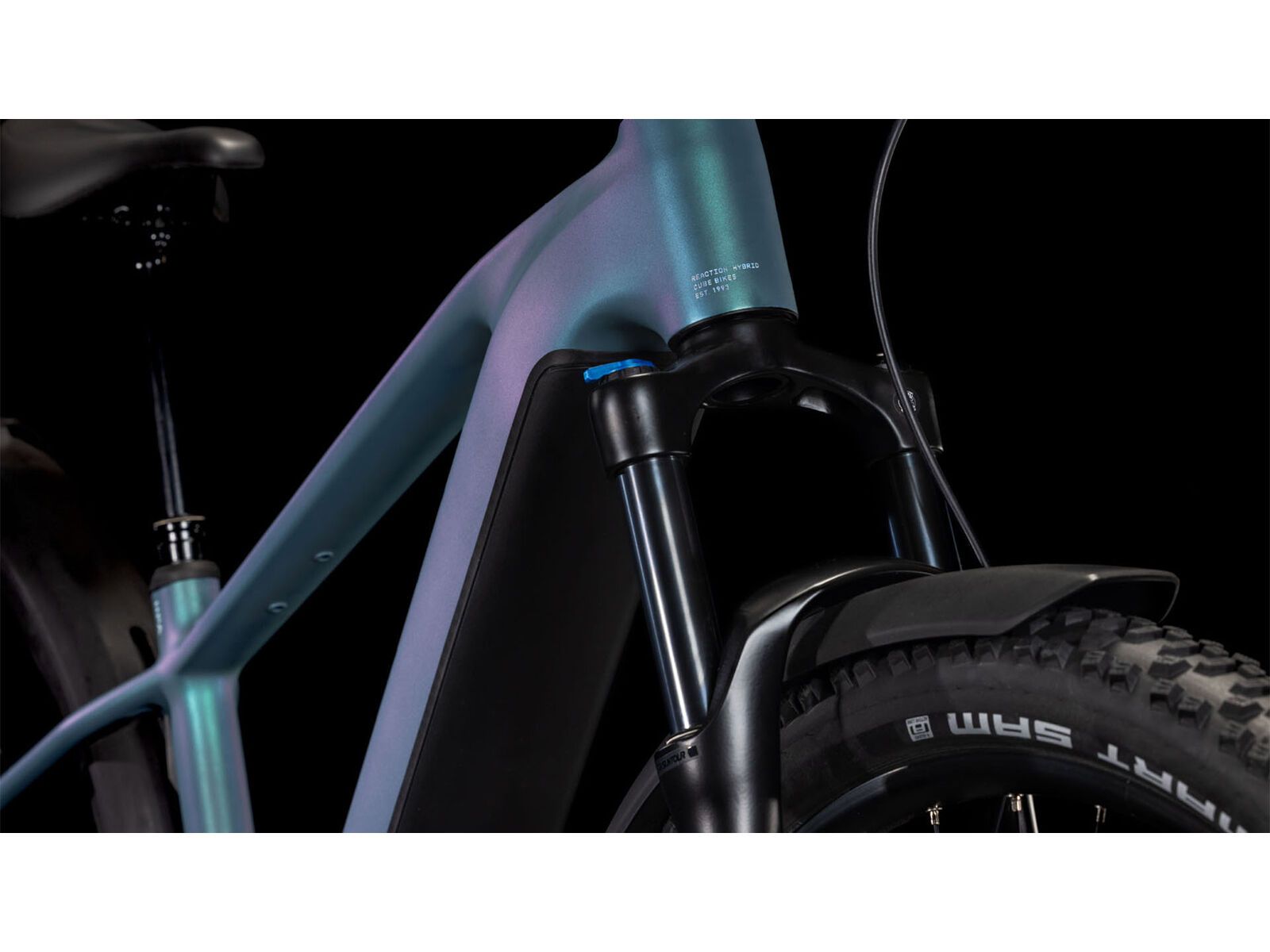 Cube Reaction Hybrid Pro 600 Allroad 27.5, smaragdgrey´n´prism - Bild 7